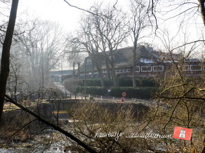 Blick vom gleichen Standort 91 Jahre später. Stand 13.2.2017