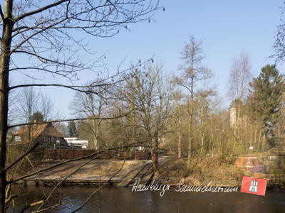 Der gleiche Standort 90 Jahre später. Stand 13.2.2017