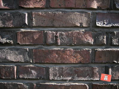 Die charakteristischen Bockhorner Klinker. Die charakteristischen Bockhorner Klinker.