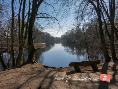 Blick über den Kupferteich Richtung Südosten.