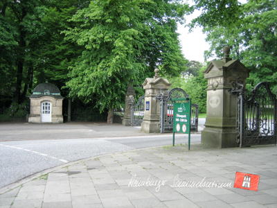 Haupteingang an der Fuhlsbüttler Straße.