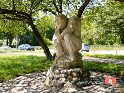 Der Teufel sinniert über des Hasen Seele.